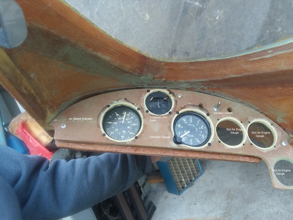 2 Canopy showing Air Speed Indicator - Compass - Altimeter - Opening for Engine Electronics.jpg
